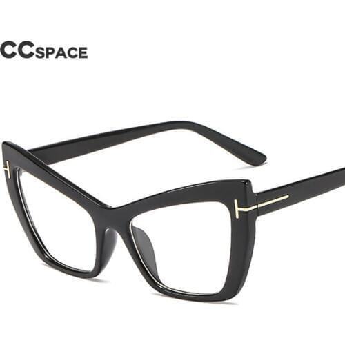 47236 Rivet Cat Eye Glasses Frames Men Women Optical Fashion Computer Glasses