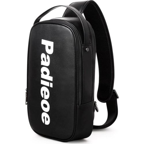 Padieoe crossbody bags for men leather shoulder bags satchel bag sling bag purses fashion vintage