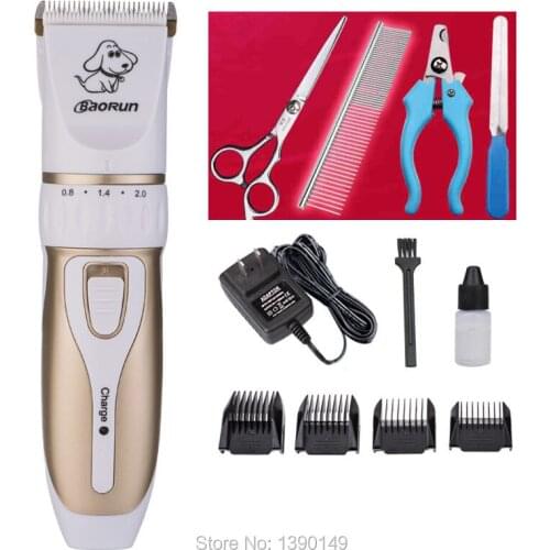 Rechargeable Cat Dog Angora Hair Trimmer Electrical Pet Hair Clipper Remover Cutter Grooming Pet Product Haircut