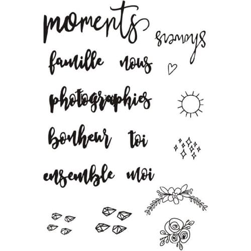 Clear scrapbooking stamps diy album stmaps planner