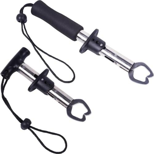Control Fish Clamp Devices tainless steel Lures Fishing Lip Gripper Holder Grabber Pliers security handle Corrosion-resistant