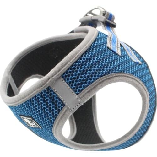 Pet Harness Mesh Light Breathable Dog Chest Back Pet Leash Reflective Dog Set Chest Strap Kitten Puppy Dogs Vest Cat Harness