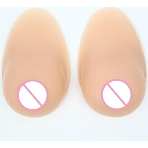 Water-drop Silicone Breast Forms Fake Breasts for Crossdresser Artificial Chest Woman Breast Enhancer