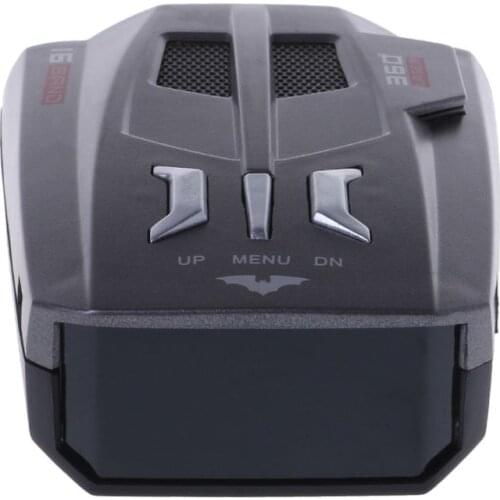 V9 Car Trucker Speed 360 Degrees Vehicle Detector Voice Alert Warning 16 Band Auto LED Display English / Russian version