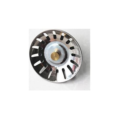 High Quality Stainless Steel Kitchen Sink Strainer Stopper Waste Plug Sink Filter Filtre Lavabo Bathroom Hair Catcher