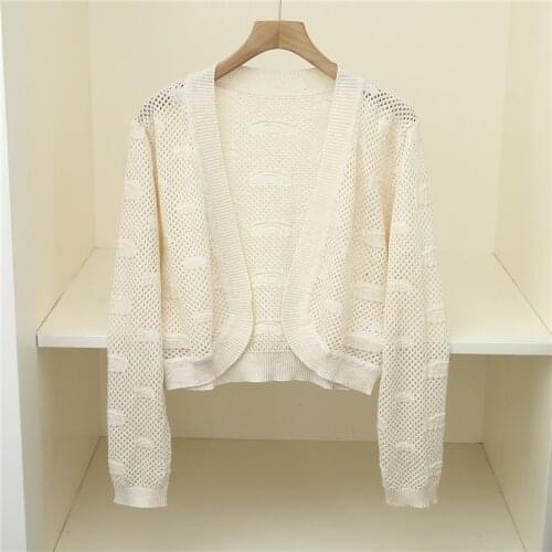 55%Silk 45%Cotton women cardigan Fall Spring knitting thin sweater Silk blending cardigans V-neck Long sleeve tops