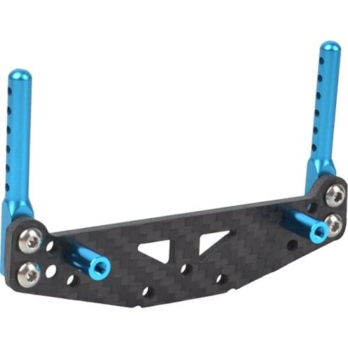 1:10 Scale Carbon Fiber Front Rear Shock Damper Stay Set for Tamiya TT-01 TT-01E Type-E RC Drift Touring Car RC Upgrade Parts