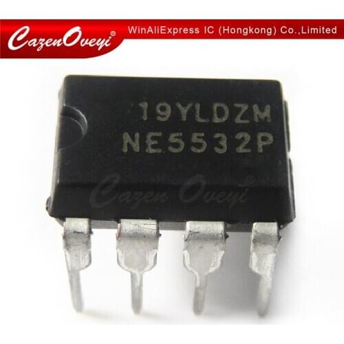 10pcs/lot NE5532P NE5532 5532P DIP-8 In Stock