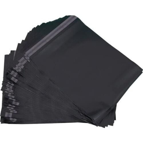 500pcs/lot Black Waterproof Express Bags Disposable Courier Bags For Delivery Mail Bags Envelope Bags 28cmx42cm wholesale