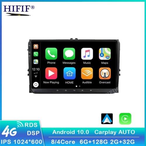 Carplay 2Din Android 10 Car Multimedia player For VW/Volkswagen/Golf/Polo/Tiguan/Passat/b7/b6/SEAT/leon/Skoda/Octavia Radio GPS