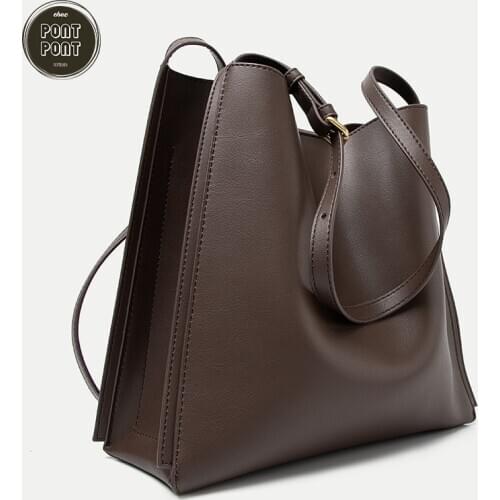 Genuine Leather Large Tote Shoulder Strap Crossbody Bag For Women Designer Ladies Big Female Handbag sac a main femme 2020 bolsa