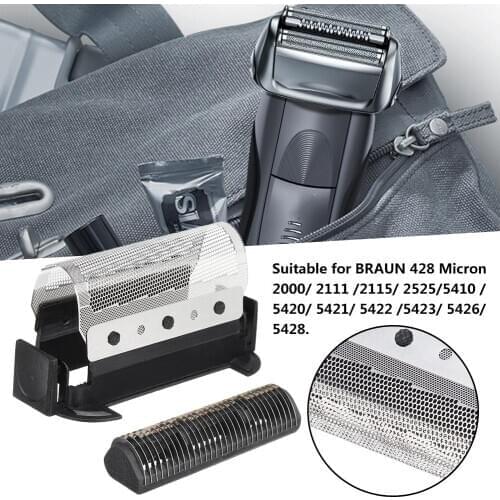 For Braun 428 Electric Razor Shaver Replacement Cutter Head Shaver Replacement Foil Cutter 2501 2505 2514 2515 Shaver