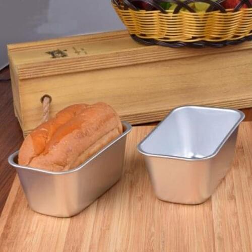 Rectangular Aluminum Alloy Non-Stick Brownie Cheese Cake Toast Mold Bread Loaf Pan Baking Pans Dishes Kitchen Baking Tool