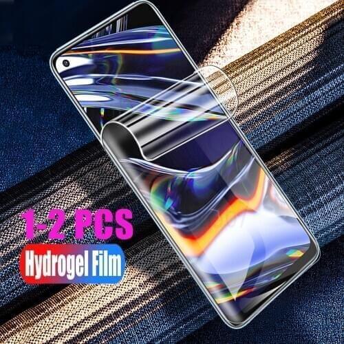 2 PCS Hydrogel Film For OPPO Realme 7 Pro Full Cover Screen Protector Film For Real me Realmi Realme7 Pro 7 Pro Not Glass