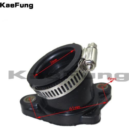Motorcycle Dirt Bike Racing Carburetor Rubber Angled Adapter Inlet Intake Pipe For MIKUNI VM24 OKO28 KOSO30