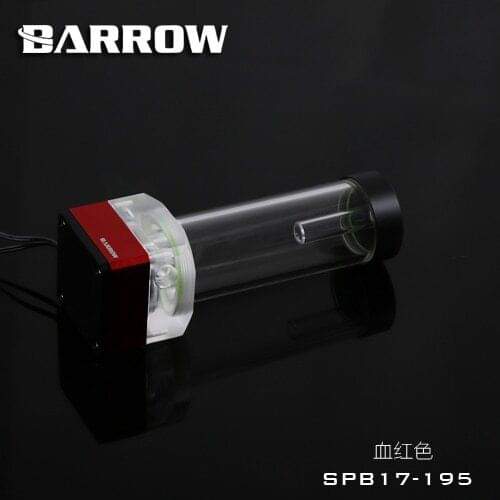 Barrow SPB17-195 RGB Led PWM Water Cooling Pump 17W 960L Red