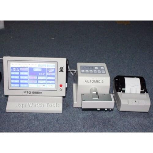 New! Timegrapher TYMC MTG-9900A Watch Timing Machine With Printer, Mechanical Watch Tester Coaxial Movement, Watchmaker Tools