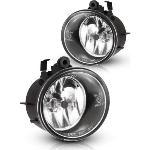 Pair Clear Lens Front Bumper Fog Light Lamp Replacement For-BMW X1 X3 X4 2011-2017 Car Accessories