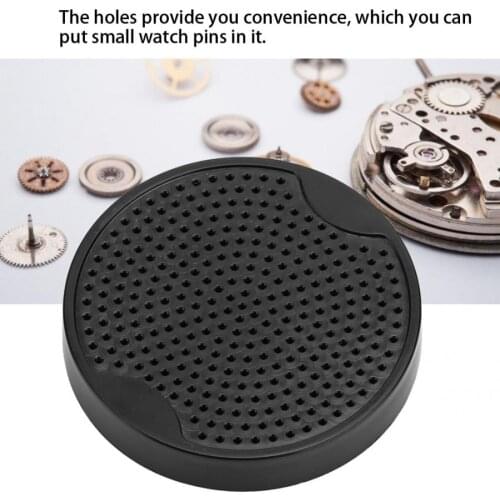 7153 Watch Dial Support Plate Watch Pin Multi Holes Plastic Base Holder No Scratching Watch Repair Tool Accessory for Watchmaker