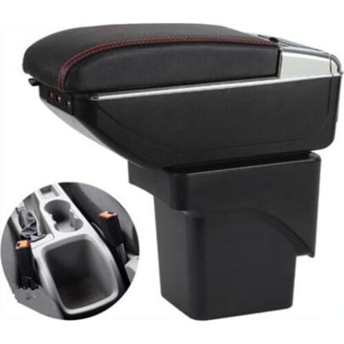 For Ford Focus 2 armrest box central Store mk2 content box products interior Armrest Storage car-styling accessories parts