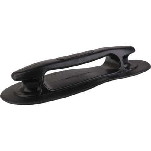 PVC Boat Lifting Grab Handle/Cleat Watercraft Parts for Kayak Canoe Inflatable Boats Raft Rubber Dinghy Accessories - Black