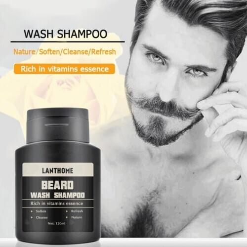Shape Beard Wash Shampoo Mens Beard Shampoo Deep Cleansing Beard Wash Shampoo Nourishing Beard Cleanser Moisturiser Beard Clean