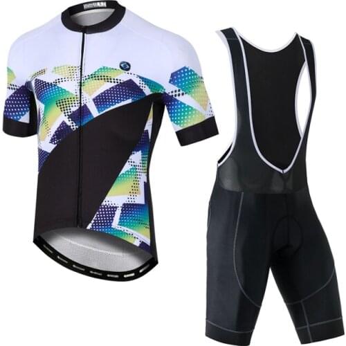 YOCENE Bohr Style Bike Set Black High Elasticity Jersey Summer Cycling Clothing