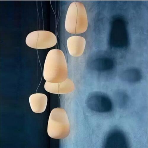 Creative Fashion Europe Milk White Glass Led E27 Pendant Light for Restaurant Dining Room Living Room AC 80-265V 1508