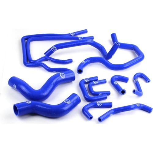 #0474 For Subaru Impreza GC8 EJ20 STi, WRX, GT Vers 3~6 1996-2000 Silicone Radiator Hose Kit Blue