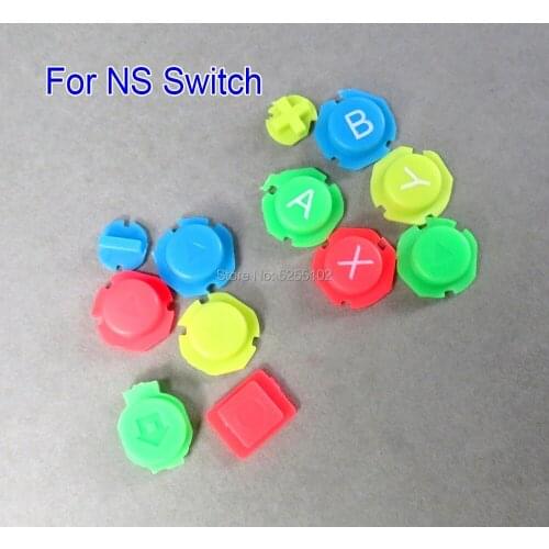 1set Colorful ABXY Directions Keys Buttons Joystick for Nintendo Switch NS NX Controller Joy con Left Right Controller