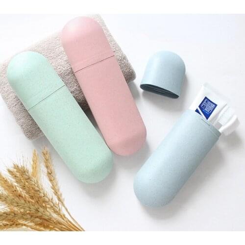 1Pc Large Capacity Toothbrush Toothpaste Box Portable Travel Toothbrush Holder Business Outdoor Washing Toothbrush Protect Cover