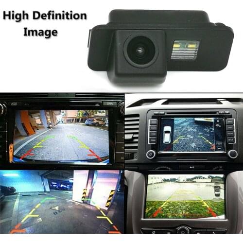 Vehicle CCD HD Car Rear View Camera Reverse Parking Night Vision Waterproof For Ford Mondeo BA7 Focus C307 S-Max Fiesta Kuga