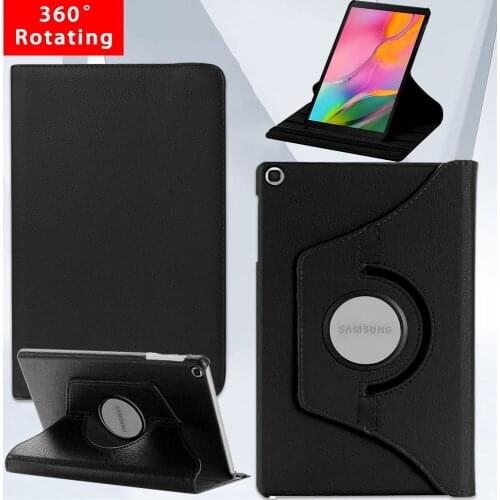 Tablet Case for Samsung Galaxy Tab A 10.1" 2019 T510/T515 Anti-fall 360 Rotation Smart Cover Case + Stylus