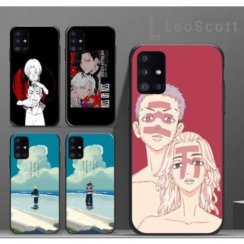 Tokyo Revengers Anime Phone Case For Samsung A40 A50 A51 A71 A20E A20S S8 S9 S10 S20 Plus note 20 ultra 4G 5G