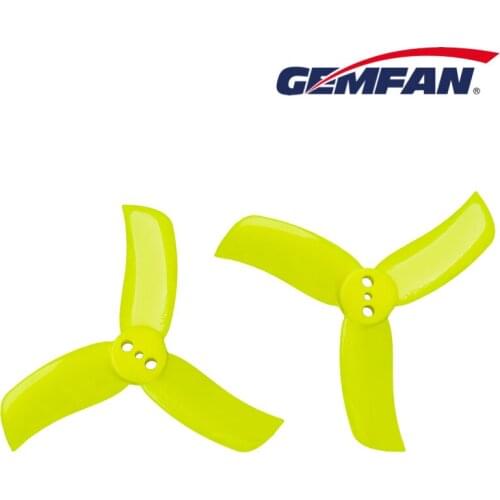 4Pairs Gemfan Hulkie 1940 1.9X4X3 3-Blade 3 Holes PC Propeller for FPV Racing Freestyle 2inch Cinewhoop Ducted Drones DIY Parts