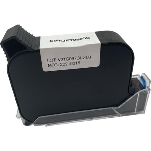 Bottle glass ink cartridge plastic metal PVC High adhesion ink cartridge handheld online inkjet thermal printer ink cartridge