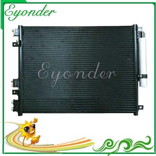 A/C AC Air Conditioning Condenser with TRANS COOLER with dryer for CHRYSLER 300C PETROL 05137693AD 5137693AA 5137693AB
