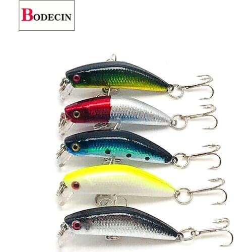 Mini Jerkbait Minnow Carp Bass Fishing Lure/Crankbaits/ Baubles/Wobblers For Fish Hard/Artificial/Fake Bait Topwater Catfish Sea