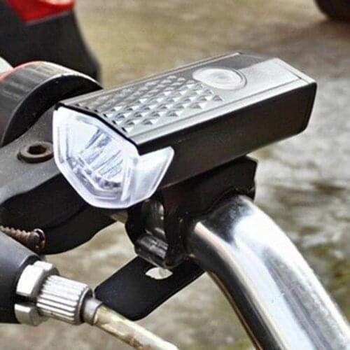 Bicycle Headlight Taillights Adjustable Night Safety Cycling Head Light USB Rechargeable Light Rear Mtb Road Bike Accessories