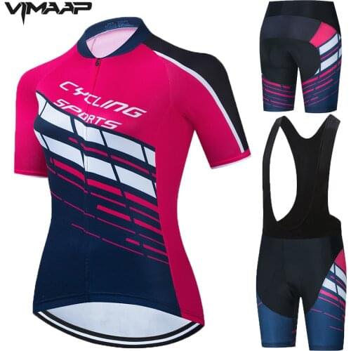2021 New Women Cycling Jersey Sets Summer mtb Bike Cycling Clothing Breathable Bicycle Clothes Ropa Ciclismo Bike Jersey