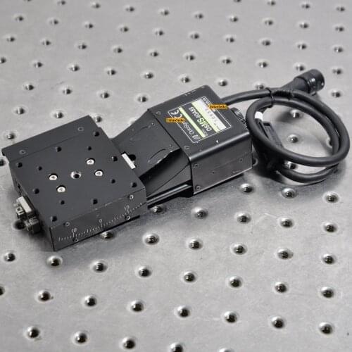 OSMS-60A85 electric radian angle tilting worm gear displacement sliding table steel 60mm