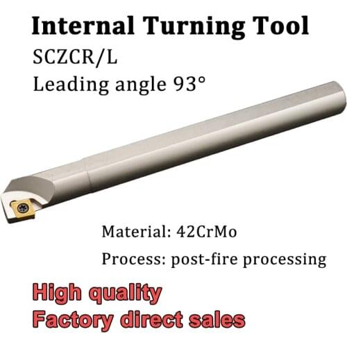 S08K S10K S12M S16Q SCZCR SCZCL 06 09 CNC Alloy Steel Internal Turning Tool Boring Bar for CCMT0602 Blade CNC Lathe Cutter Tools