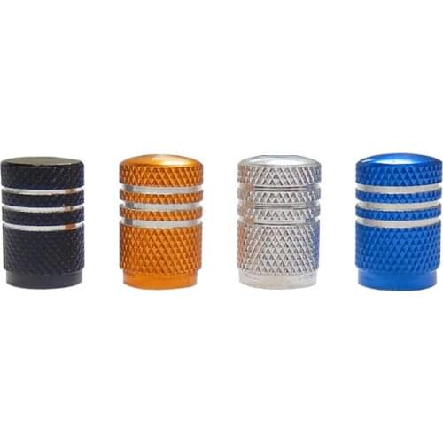 Car Auto Wheel Tire Valves Stems Round Alloy Rims Car Motorcycle Bicycle air Leakproof Waterproof Caps Wholesale Repair Tool