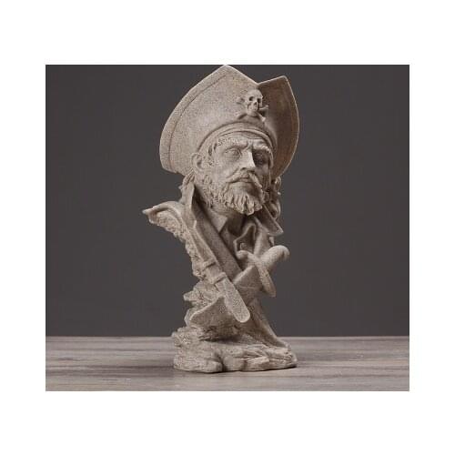 Nordic Home Background Cabinet Living Room Decoration Creative Minimalist Abstract Pirate Crafts Decoration