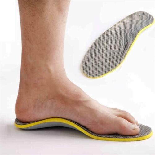 Flat Foot Insole Arch Support TPU Orthopedic Therapy Fasciitis Insoles Comfort Foam Insert Orthotics Plantar Comfortable 1 Pair