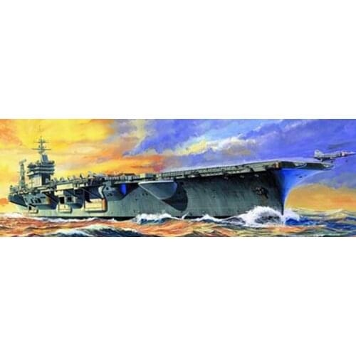 Trumpeter 05714 1/700 Scale US Navy Nimitz Aircraft Carrier CVN-68 Model Warship TH05437-SMT6