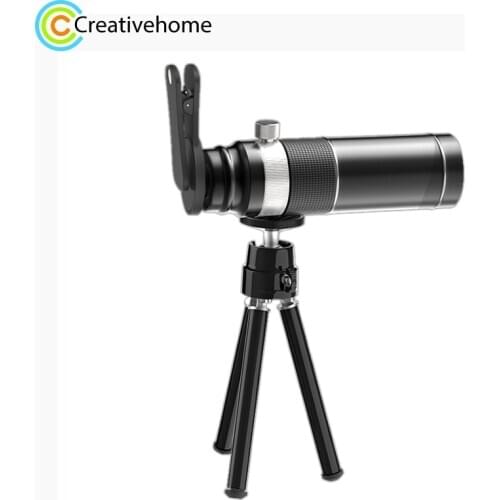 Universal 20X Mobile Phone HD Telephoto Telescope Lens with Tripod & Clip