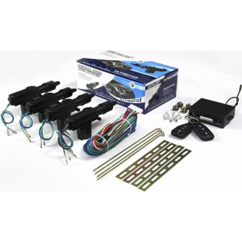 Hot Universal Car Door Lock Keyless Entry System Remote Central Control Locking Kit with Trunk Release Button High Quality