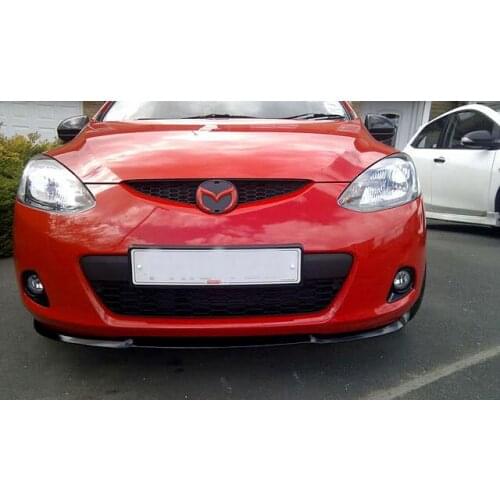 OEM Mazda 3 front bumper insert cupra R front spoiler lip Euro spoiler lip universal body kit