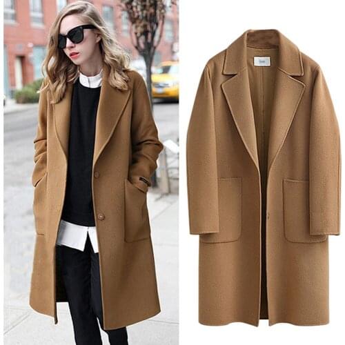 XINGOLD Womens Black Coats